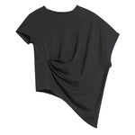 Irregular Loose Bat Sleeve T-shirt