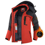 Men's Fleece Lined Hooded Outdoor Jacket