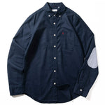 Paneled Slim Fit Casual Shirt