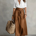 Camilla | Tie-Waist Midi Set