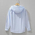 Weston Striped Cotton Hoodie