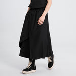 Irregular Lace-up Loose Culottes