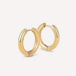 Medium 24mm Brilliant Hoop Earrings