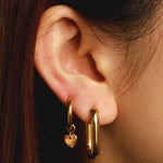 Delicate Heart Earrings