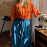 Loose Blouse Casual V Neck Shirt - Zeagoo (Us Only)