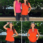 Shirts Short Sleeve Loose T Shirt Blouses - Zeagoo (Us Only)