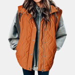 Women's Quilted Hooded Puffer Gilet