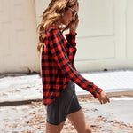 Zeagoo Long Sleeve Shirts Square Neck Pleated Tunic Tops