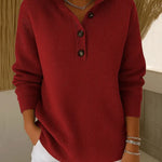 Amalia | Maglione Polo con Scollo a V