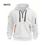 Men's Half Zip Hooded Sweatshirt