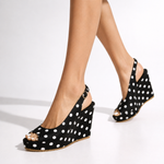 Dahlia Polka Dot Wedges