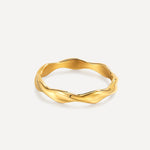 Modern Curved Design Ring