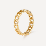 Elegant intertwined ring