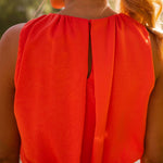 Laluna | Robe Midi Élégante Drapée