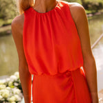 Laluna | Robe Midi Élégante Drapée