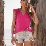 Shirts Short Sleeve Loose T Shirt Blouses - Zeagoo (Us Only)
