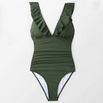 Serena Ruffle One-Piece Swimsuit