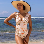 Serena Ruffle One-Piece Swimsuit