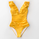 Serena Ruffle One-Piece Swimsuit