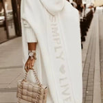 Women's Long Hooded Knit Cardigan