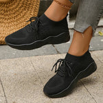 Women's Lightweight Knit Slip-On Trainers