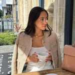 Montclair Crop Tweed Jacket