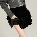 Renée Velvet Skirt