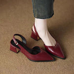 Serra Leather Heels