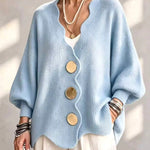 Madison - Loose Button Knit Cardigan