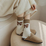 Harvest Ribbon Knit Socks (All 4 Styles per Order)