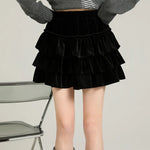 Renée Velvet Skirt