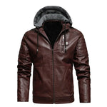 Dante Hooded Leather Jacket