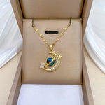 Lunar Glow Pendant Necklace
