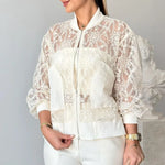Juliette Lace Bomber