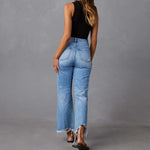 Aria High-Rise Ankle Jeans
