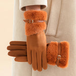 Aurelia Fur Gloves