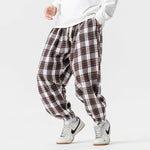 Hudson Plaid Joggers
