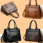 Women’s Organised Multi-Pocket Vegan Leather Tote Bag