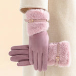 Aurelia Fur Gloves