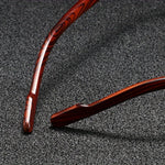 Beckett Square Wood Sunglasses