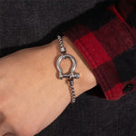Crownlink Box Chain Bracelet