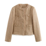 Montclair Crop Tweed Jacket