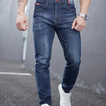 Derek Distressed Skinny Jeans