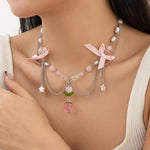 Estelle Layered Pearl Necklace