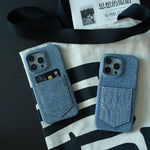 TrueStitch Denim iPhone Case