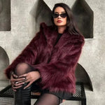 Alpine Grace Faux Fur Coat