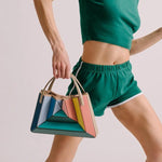 Mod Mosaic Shoulder Handbag