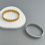 Aria Honeycomb Cuff Bracelet