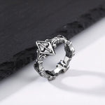 Raven Cross Ring
