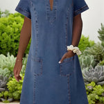 Liz™ | Casual Denim Dress